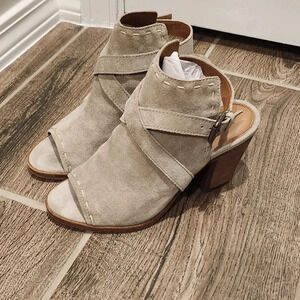 EUC Frye‎ Dani Pickstitch Shield 3471229 Ash Size 7